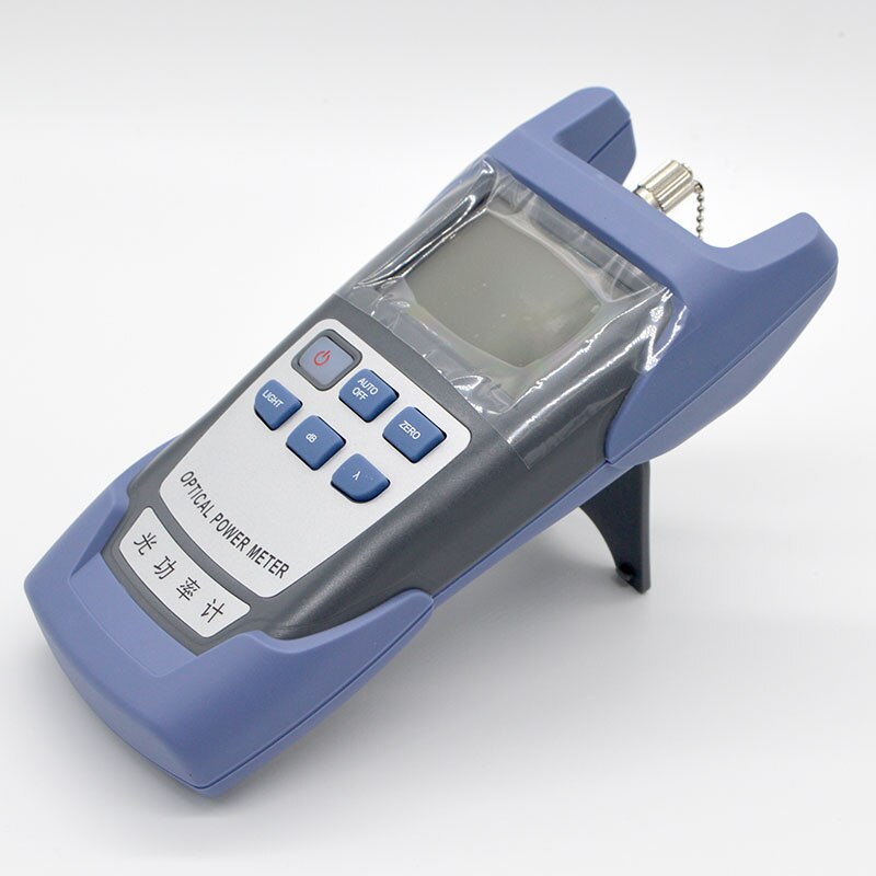 Handheld Optical Fiber Power Meter-70 ~ + 10dBm 10 km Met FC/SC Adapter Golflengte bereik 800-1700 nm Speciale Verkoop