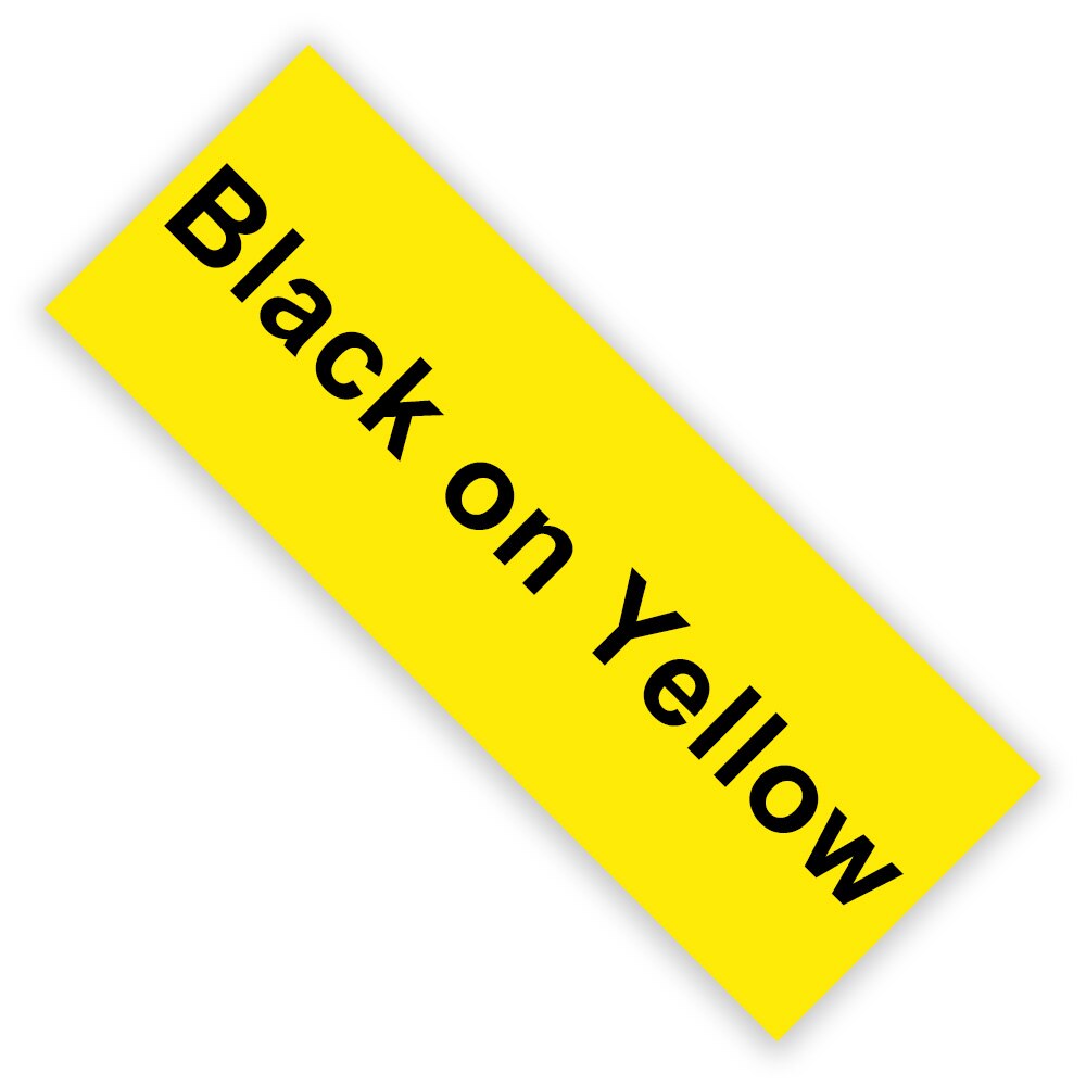 Ecowell 24mm Multicolors 53713 53710 53716 53717 53718 kompatybilny z taśmą drukarki Dymo D1 do drukarki Dymo LabelManage 500TS 450 Duo: Black on Yellow