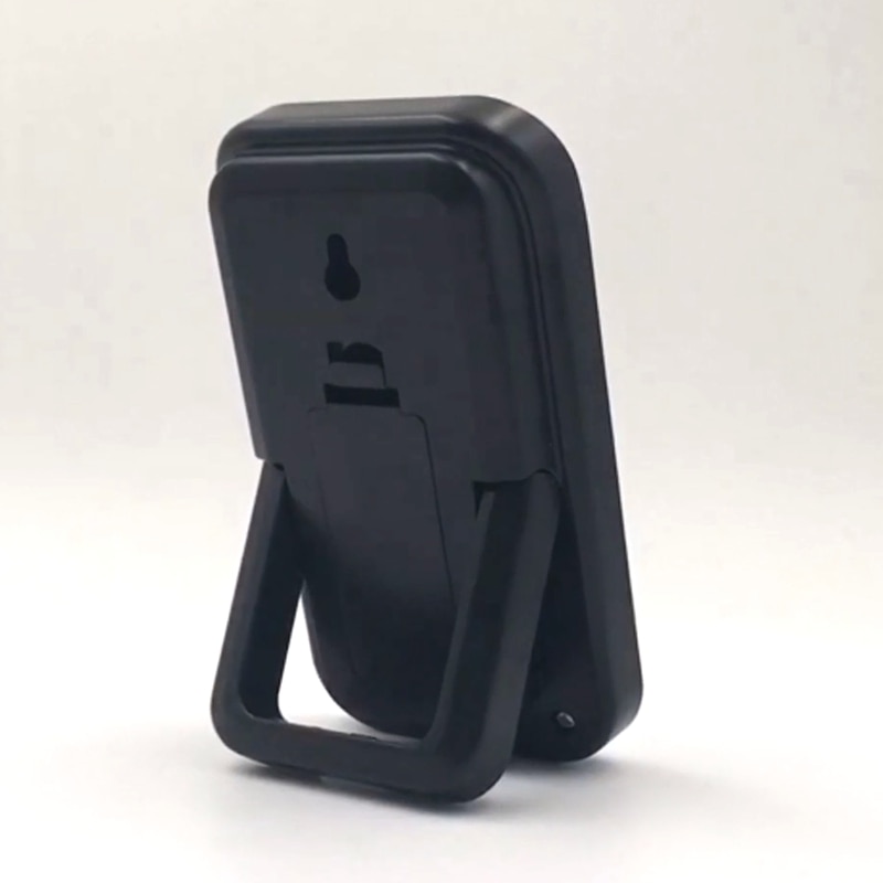 Wireless Anemometer Weather Station Clock LCD Wind Speed Direction Wind Chill Temperature Humidity Meter Dual Mount Wind Sensor