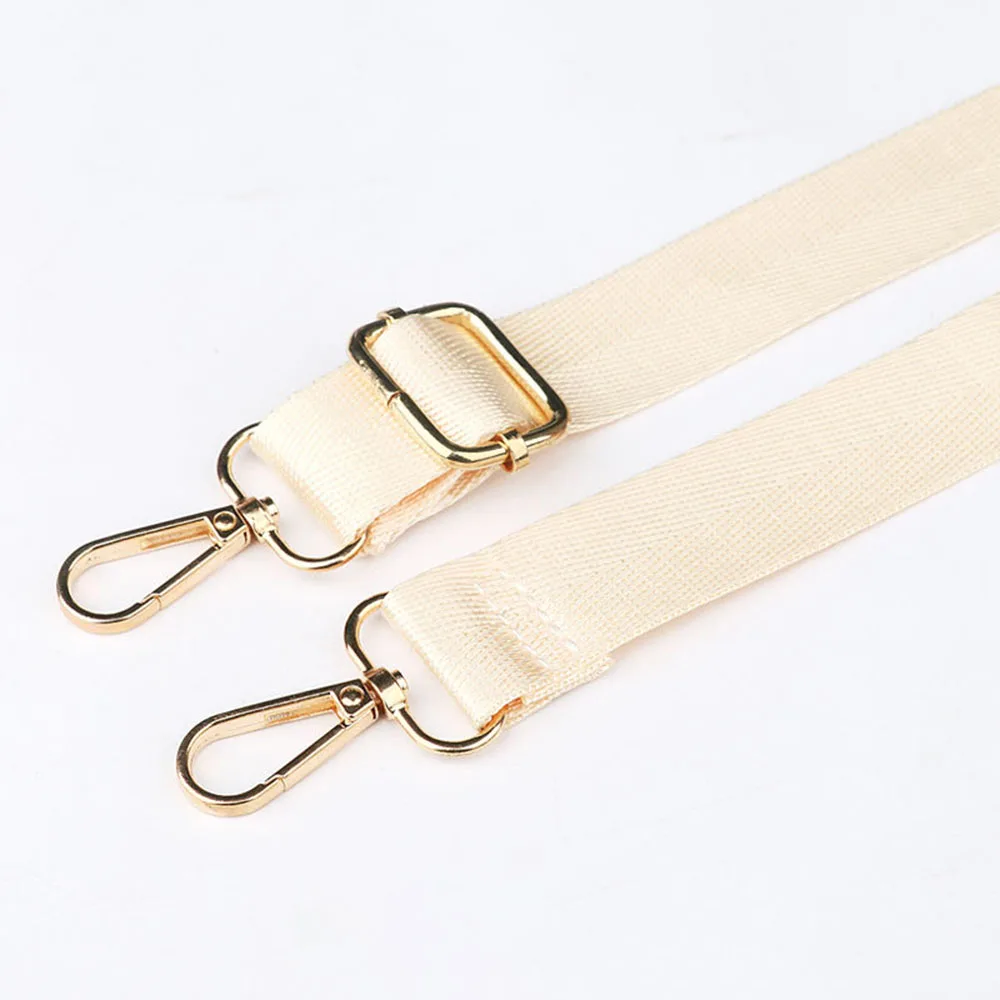 Sangle de sac en nylon pour femme, large sangle de remplacement, 1.3m de long, accessoires de messager, initiée: Orange