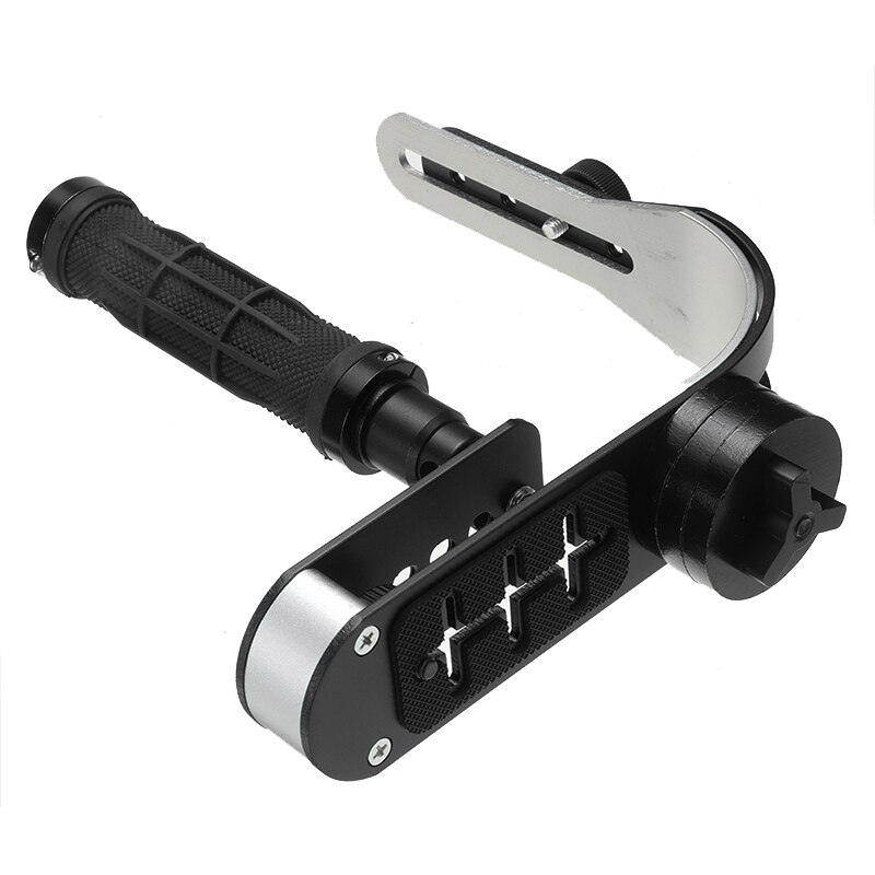 Bow-shaped Handheld Stabilizer Durable Mobile Phone Balancer Video Stabilizers For Digital Camera Camcorder: Black