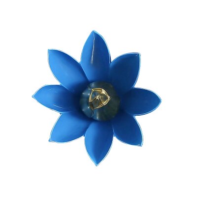 Kreative 3D Stereo Fisch Lotus Blatt Zauberstab Hängen Ornament Dekoration Hause Sofa Hintergrund Harz Blume Handwerk Hotel Wandbild: Stil19