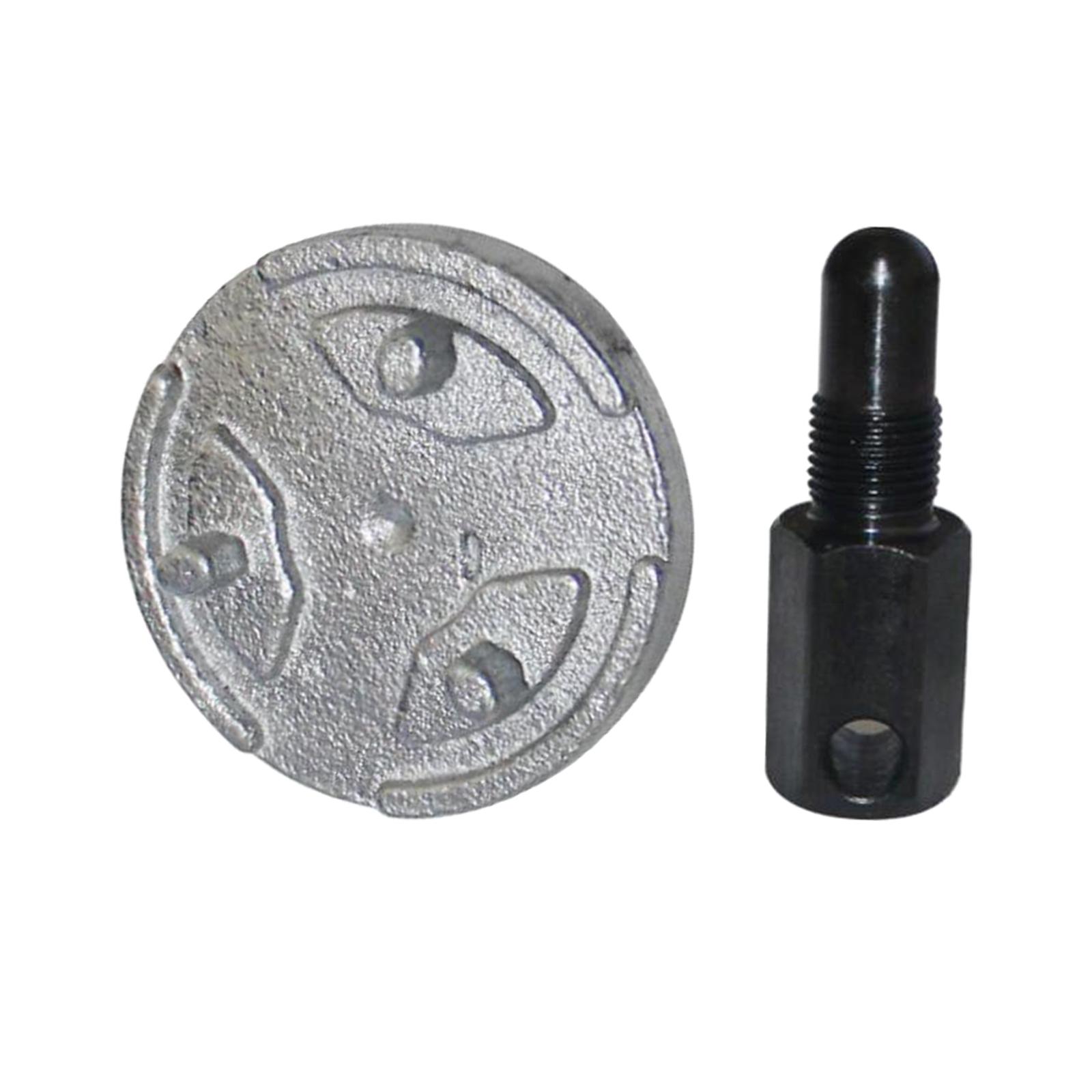 Chainsaw Clutch Removal Tool Chain Saw Clutch Disassembly Dismount Tool for Garden Patio Lawn Outdoor Power Tools Chainsaw Parts: indigo