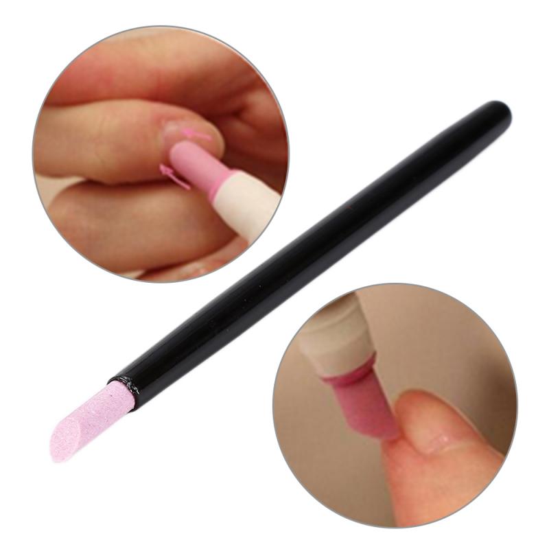 Elecool Een Verscheidenheid Van Steen Nagelvijl Nail Art Gereedschap Cuticle Remover Trimmer Buffer Pedicure Manicure Unieke Vrouwen Makeup Tools