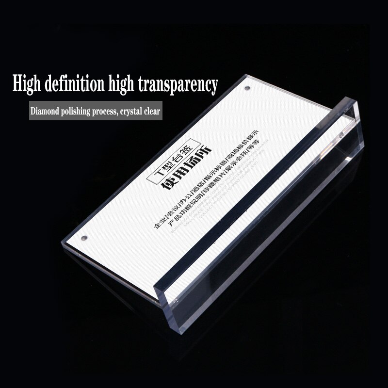 A5 Strong Magnetic Photo Frame Advertising Price Display Stand Brand Double-Sided Transparent Stand Restaurant Catalog Display