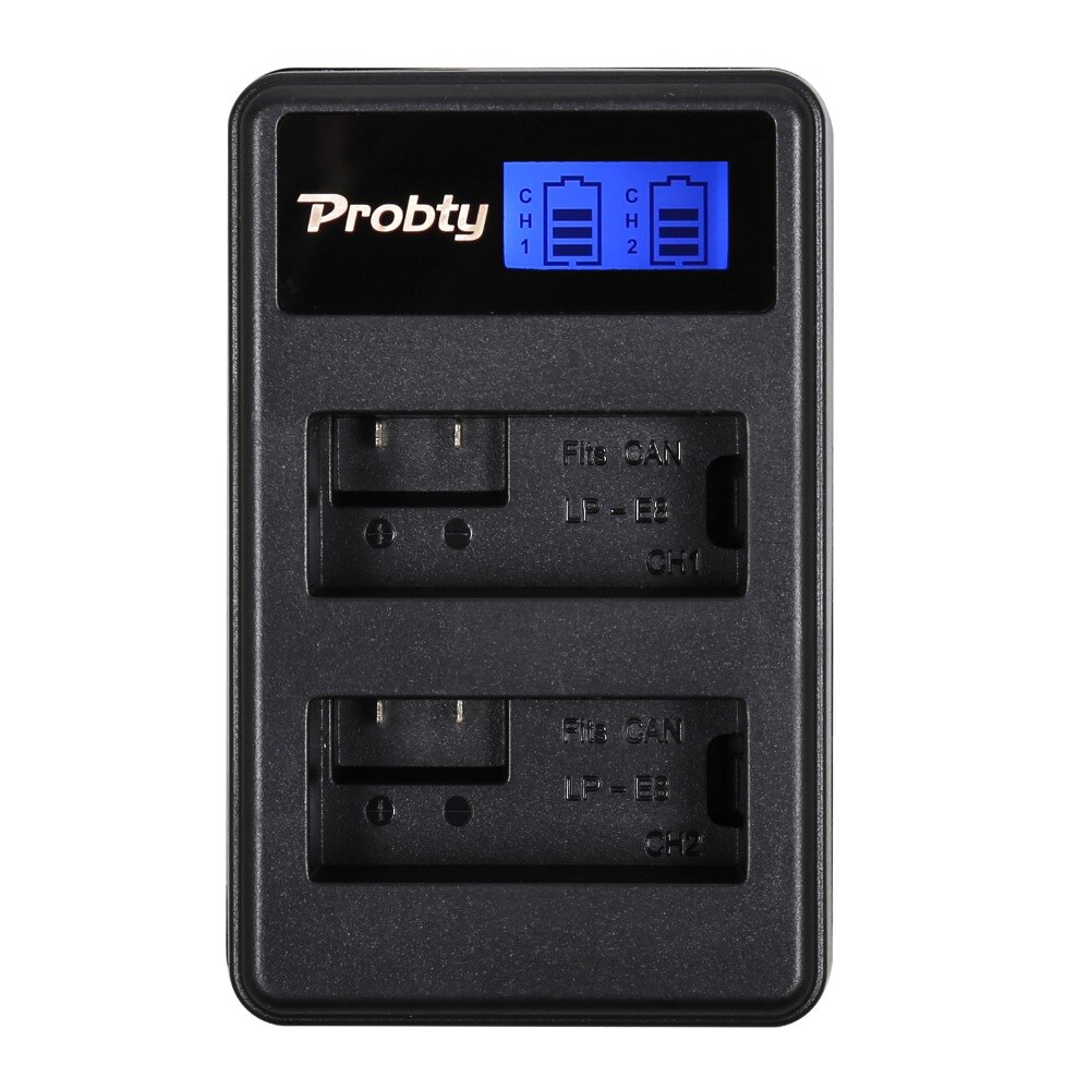 ChiliPower LP-E8 accu voor Canon - 1300mAh - 2-Pack