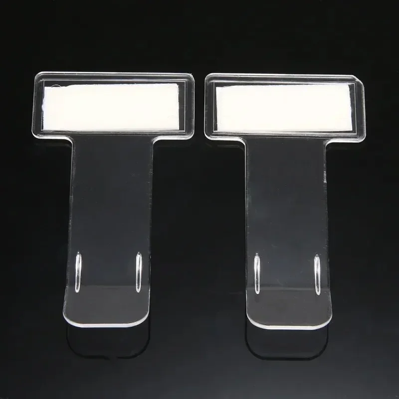Car Styling Parking Ticket Holder Fastener Card Holder Invoice Receipt Mounting Fastener Plastic Organizer Windshield Sticker
