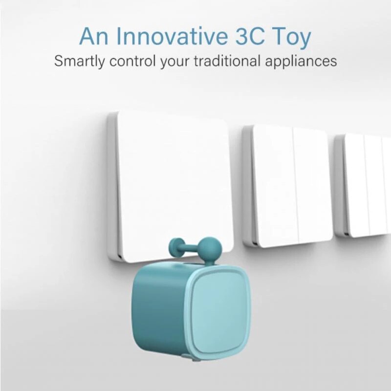 Tuya Smart Finger Robot Switch Bluetooth Bot Button Pusher Smart Life App Mechanical Arms Voice Control Via Alexa Google Home