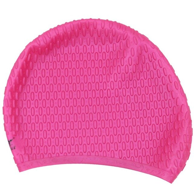 Whale Flexibele Waterdichte Siliconen Badmuts Unisex Volwassen Waterdrop Zwemmen Hoed Cover Bescherm Oor Zwemmen Caps: swimming caps3