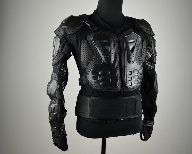 Full body motorsykkel rustning jakke motocross rustning motorsykkel utstyr bryst beskyttende skulder hånd ledd beskyttelse vinter s-xxxl