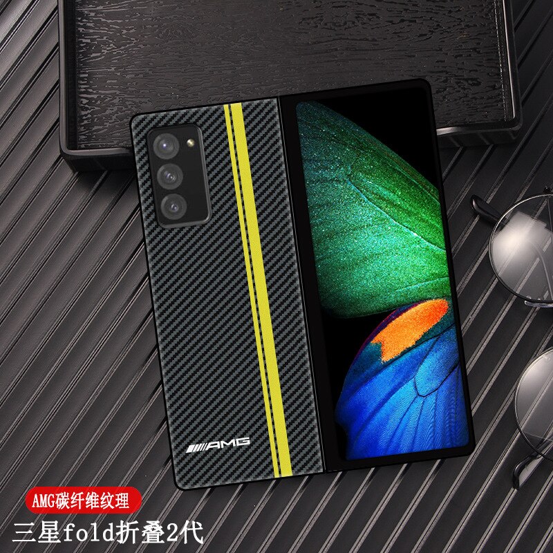 Galaxy fold 2 hoesje hoesje voor galaxy z fold 2 5g leren telefoonhoesje 5 kleuren optioneel galaxy z fold 2 hoesje: Ben voor z-vouw 2