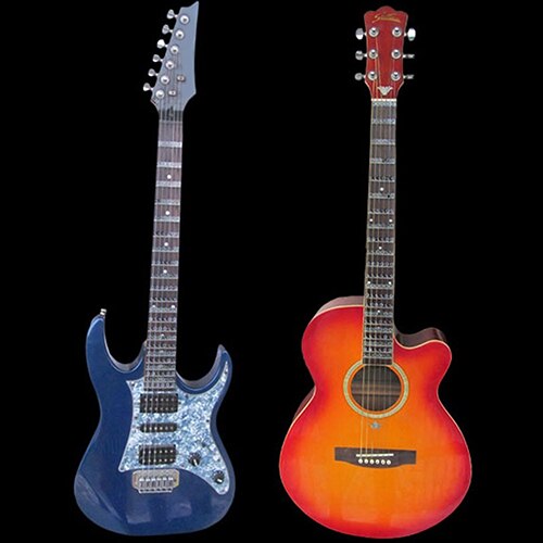 Diapasón de guitarra, calcomanías de notas, diapasón de dedos, pegatina de mapa para principiante