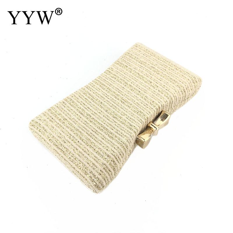 Gold Bogen Frauen Kupplung Tasche Gold Kette Pochette Femme Abend Party Handtasche Hochzeit Geldbörse Für Hochzeit Prom Cocktail Party Braut