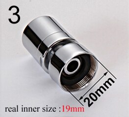 brass faucet adapter 12/14/16/18/20/22/24mm 360 degree swivel aerator female or male thread: 20mm female