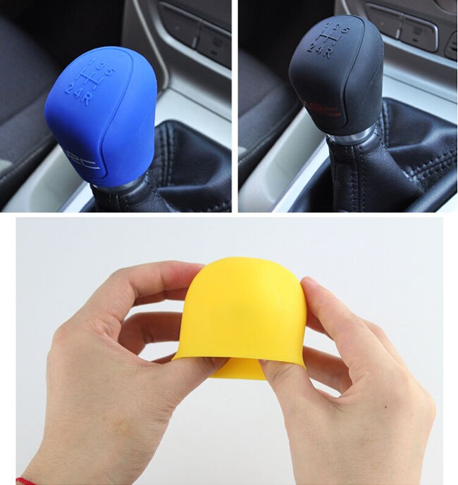 Housse en Silicone pour Ford Focus 2 3 MK2 MK3 Fiesta, frein à main et pommeau de changement de vitesse, , , , , , ,