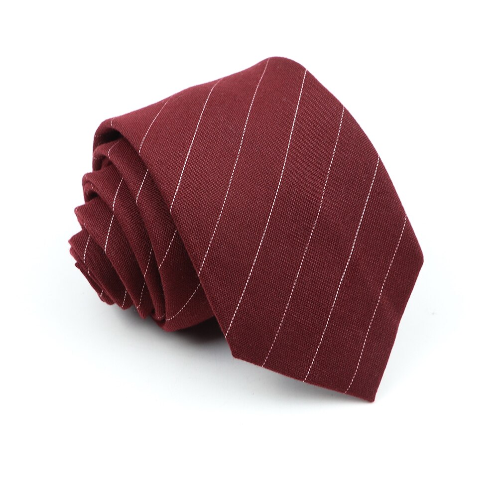 Corbatas clásicas de algodón para hombre, corbatas ajustadas hechas a mano de 6CM con cuello, a rayas, a cuadros, para negocios, bodas y fiestas,: 22