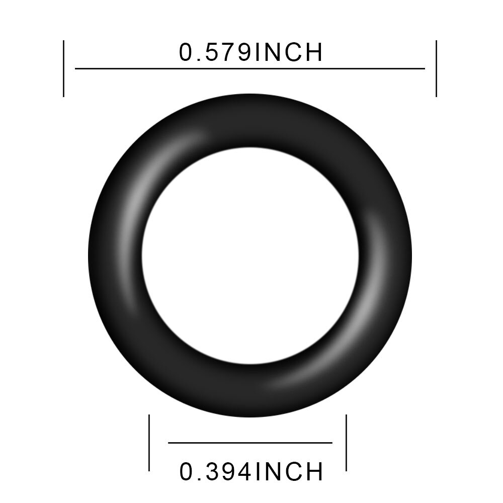 MENSI Propane Natural Gasket O-Ring for Propane Tank Cylinder POL Adapter Fitting Pack of 10