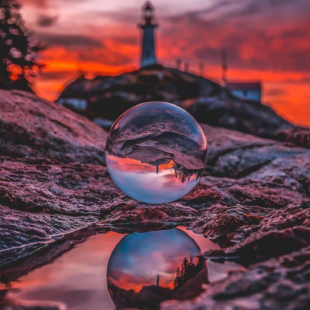 80mm K9 Clear Crystal Glass Ball Crystal Ball Stand For Sphere Photography Props Decoration Home Decorative Ball