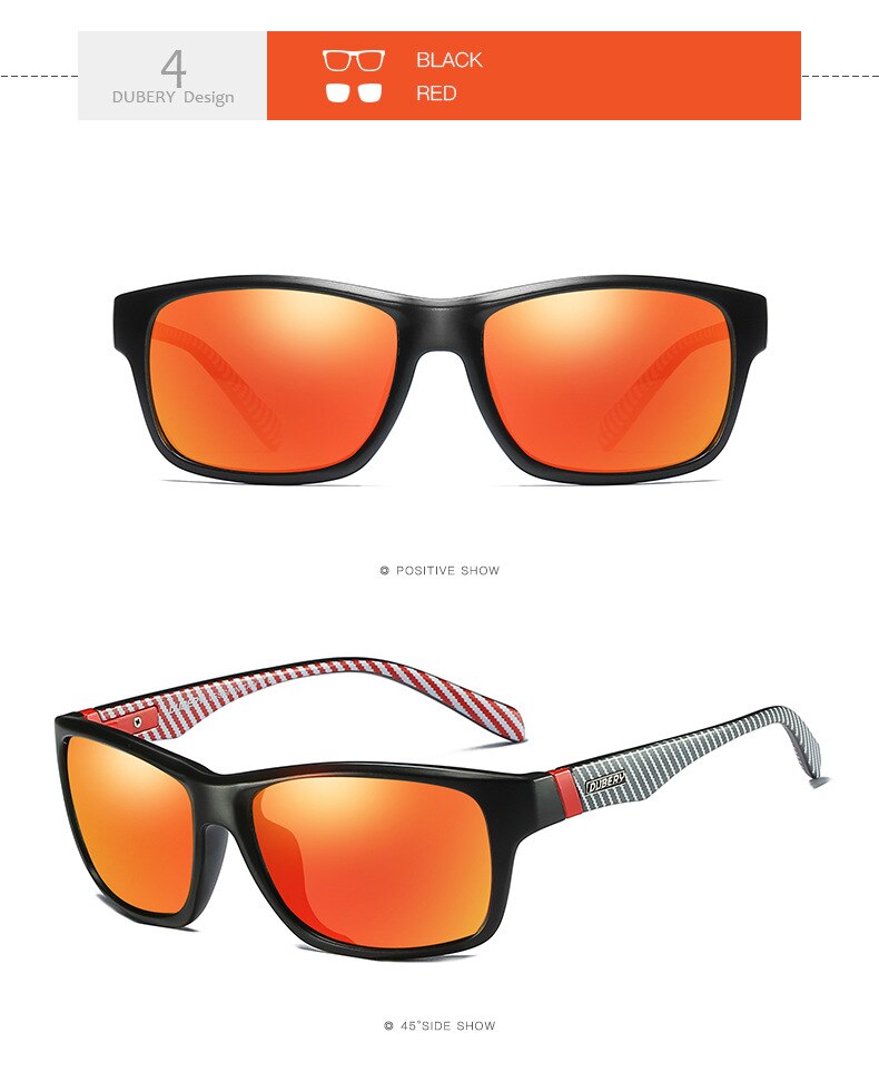 Mens Sport Polarized Sunglasses for Fishing Glasses Man Polar Sun glasses Driving Tool Outdoor Camping Accessories: black