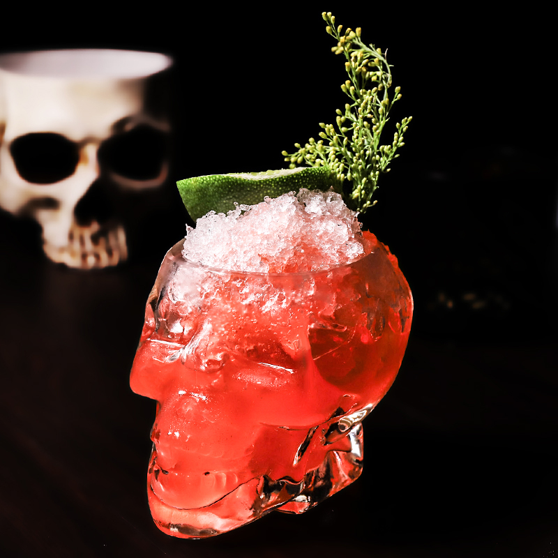 Ben rustning krigare skalle vinglas kopp mugg gotisk dricka skalle kopp för hem barware drinkware whisky vin vatten