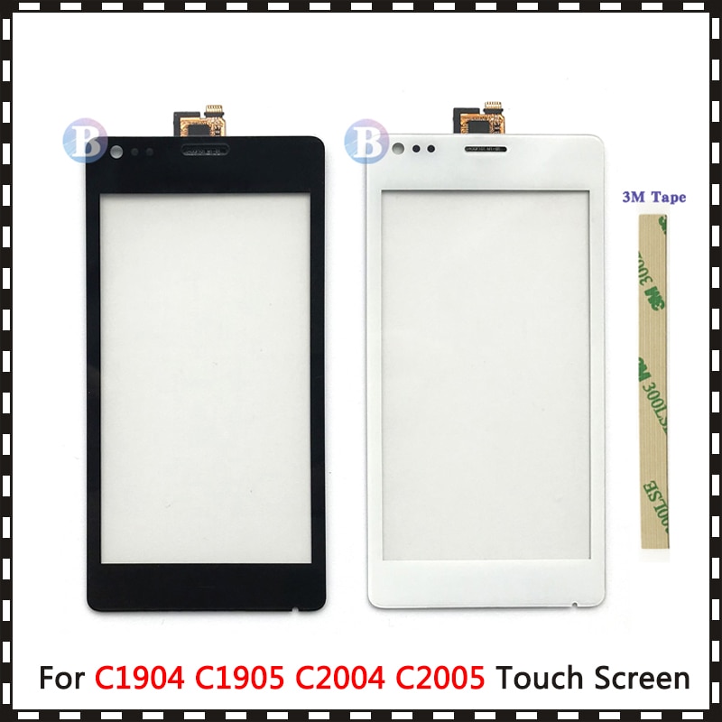 4.0" For Sony Xperia M C1904 C1905 C2004 C2005 Touch Screen Digitizer Front Glass Lens Sensor Panel