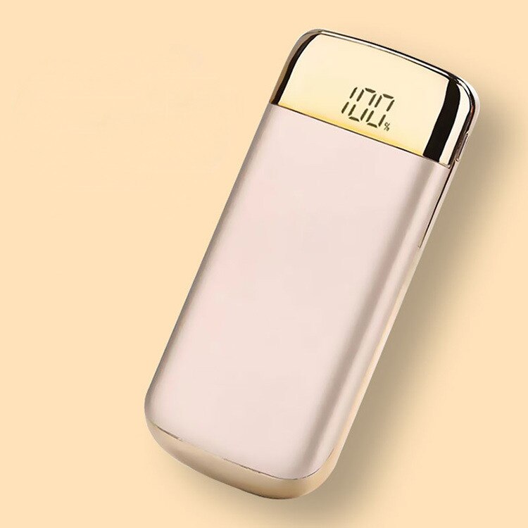 Power Bank20000mAh Ultra-Thin Portable Mobile Phone Battery External Power Charger Foriphone Xiaomi Mi Huawei Mobile Power Bank: Golden / 20000mAh