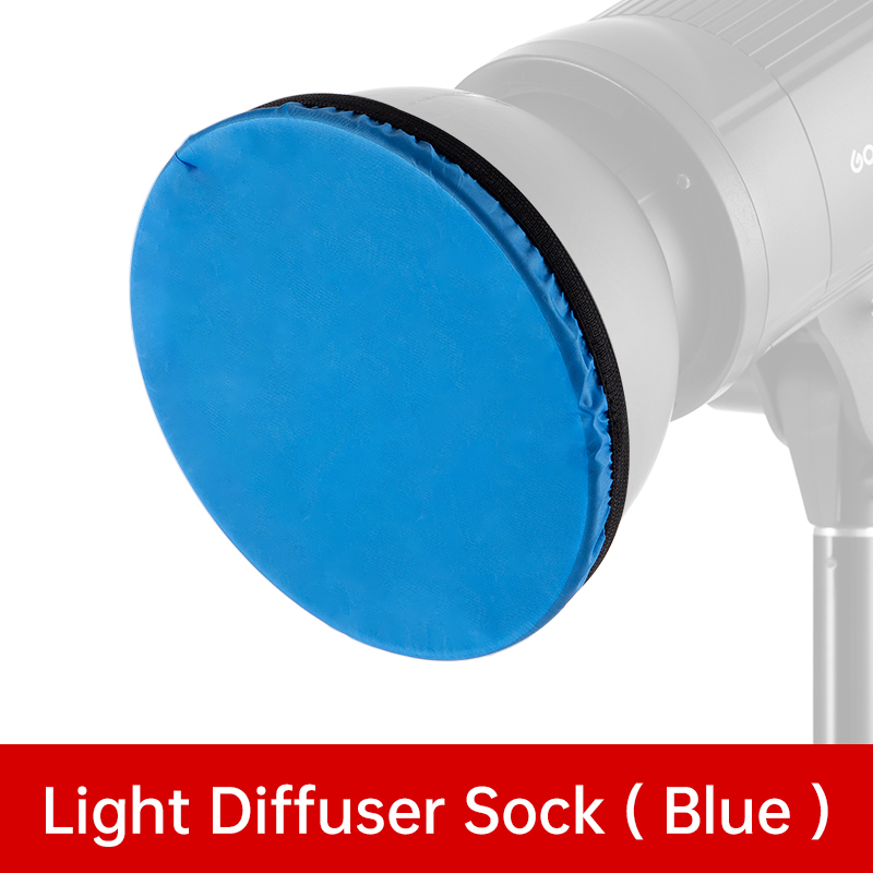 Chaussette diffuseur de lumière douce, 7 pouces, 180mm, 6 couleurs, filtre en tissu pour montage Bowens, réflecteur Standard, diffuseur, plat d'ombre, grille en nid d'abeille: Black