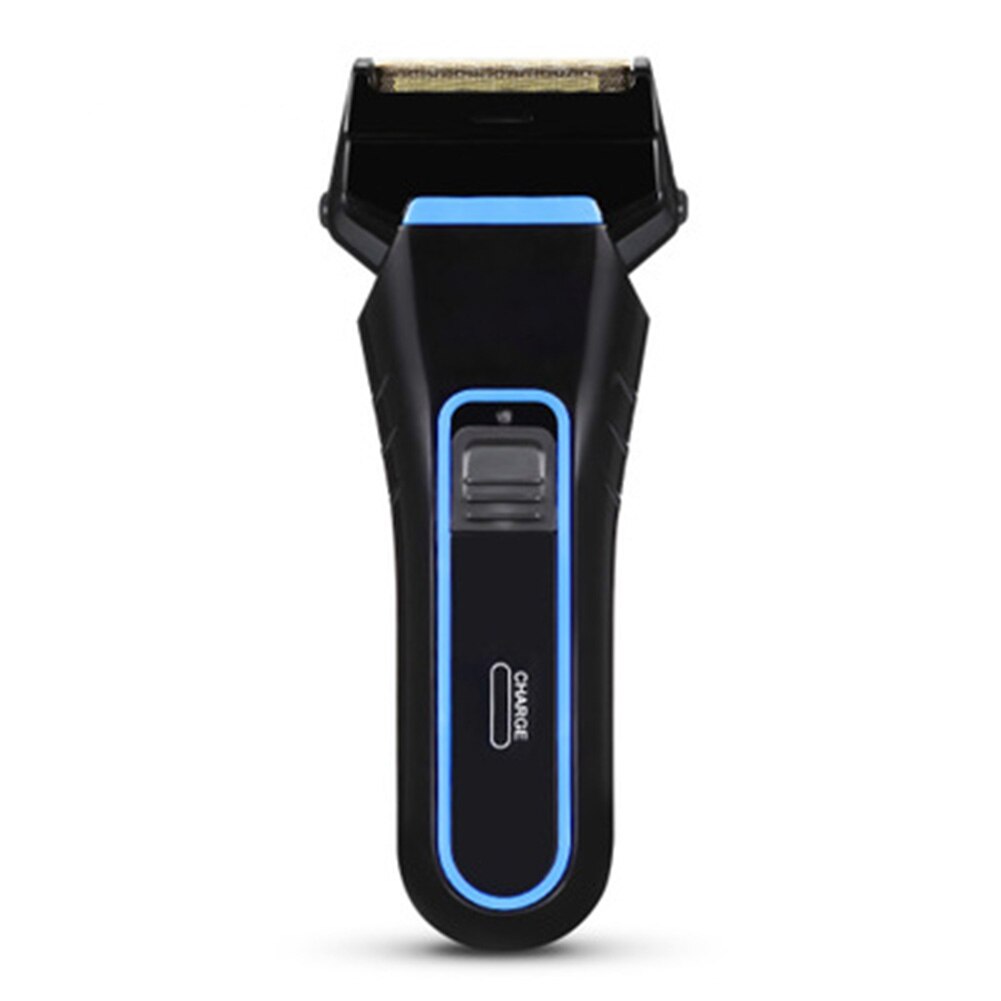 Rasoir électrique à Double lame, système de rasage alternatif, Rechargeable, , pour hommes, KM