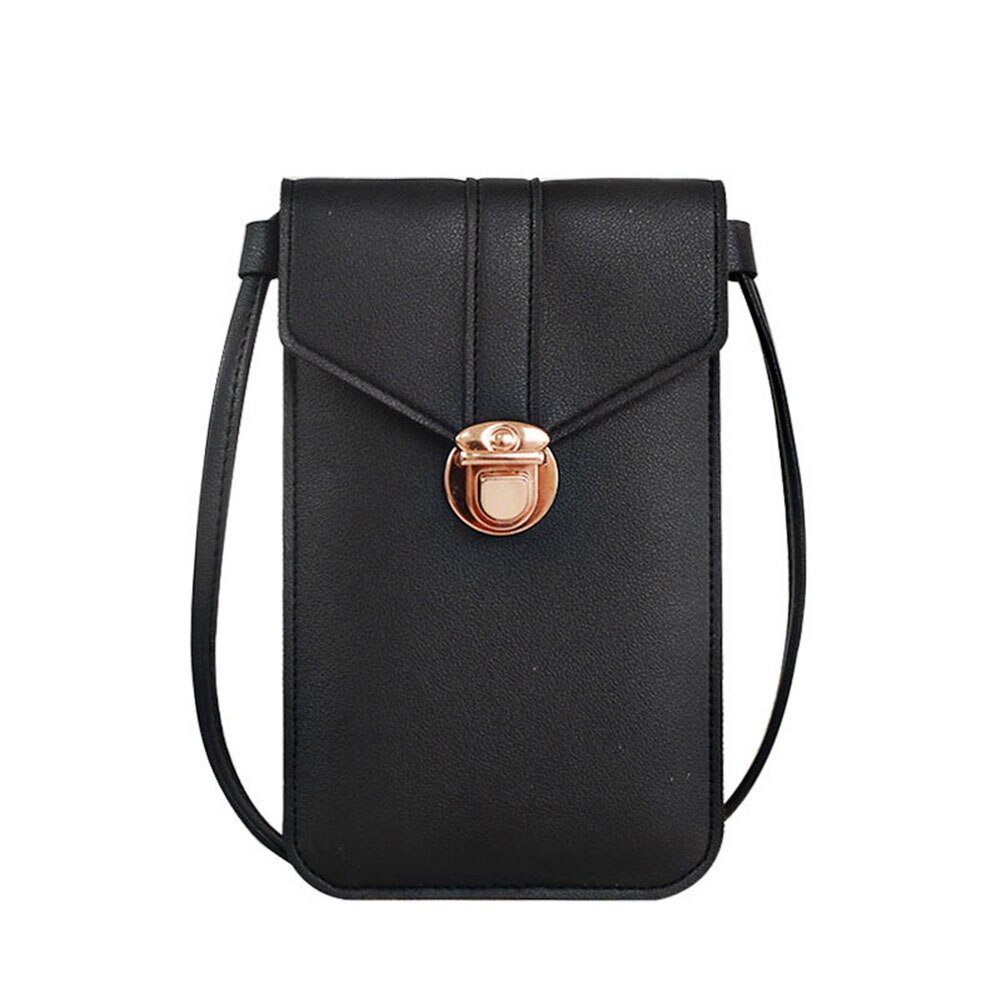 Bolsas das mulheres sacos para a mulher 2020 senhoras sacos de mão das mulheres crossbody sacos bolsa de embreagem telefone carteira bolsa de ombro: Black