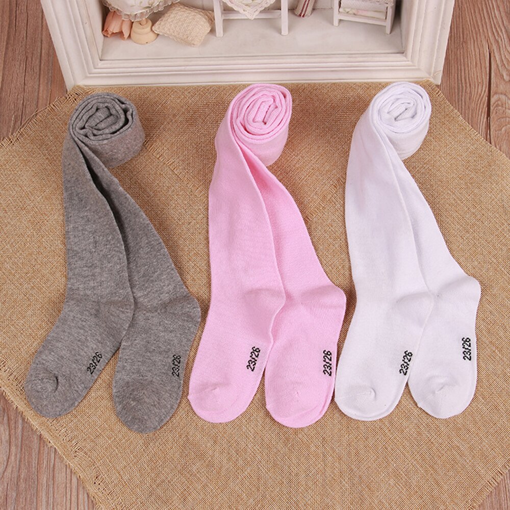 0-6 anni bambini collant primavera/autunno cotone neonata collant capretto collant lavorati a maglia morbido solido abbigliamento neonato bianco 2020