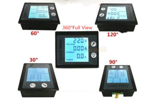 AC 220V LCD voltmetro digitale misuratore di tensione Volt