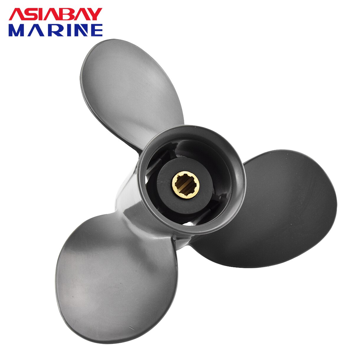 Buitenboordmotor Propeller Voor Honda 8hp 9.9hp 10hp 15hp 20hp 9 1/4*10 Boot Motor Aluminium Schroef 3 Blade Scheepsmotor Onderdelen