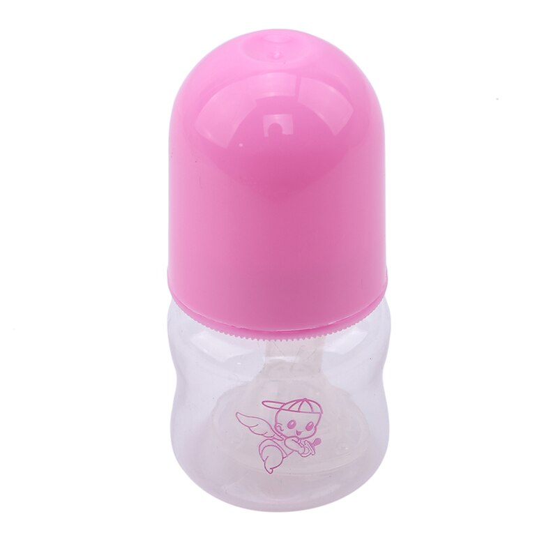 Biberón de bebé para aprender a comer, bonito biberón para bebé, biberón de lactancia, taza alimentador para bebé: pink