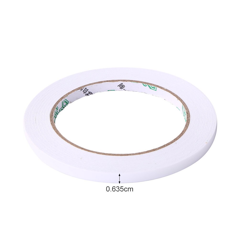 24.7m Double-Sided Adhesive Tape Scrapbooking Arts Crafts DIY Stationery Supply Multipurpose Width Optional Tape: M