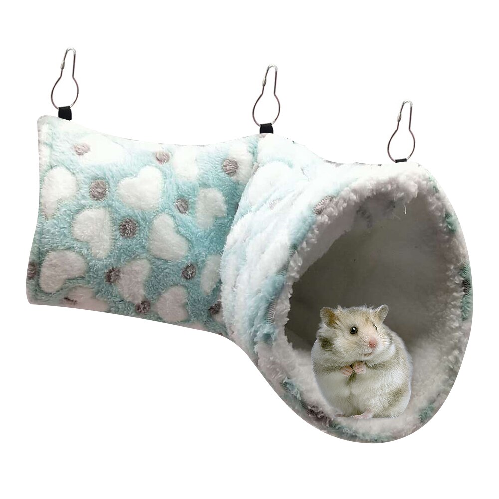 Hamster Opknoping Tunnel Speelgoed Huisdier Hamster Opknoping Hangmat Huisdieren Bedden Kooi Klein Dier Speelgoed Kleine Huisdier Warm Hangmat: 4