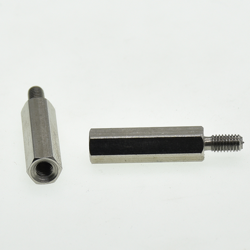 M2.5 M3 M4 M5 M6 distanziale esagonale in acciaio inossidabile da maschio a femmina