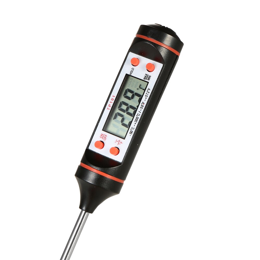 Digital Electronic Probe Cooking Food Water Oil Temperature Sensor LCD Display For Kitchen Fever Measurement Oral Underarm Use