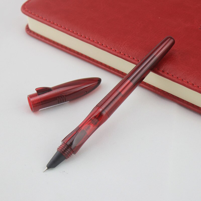 JINHAO Shark Transparent Red color Extra fine Nib ... – Vicedeal