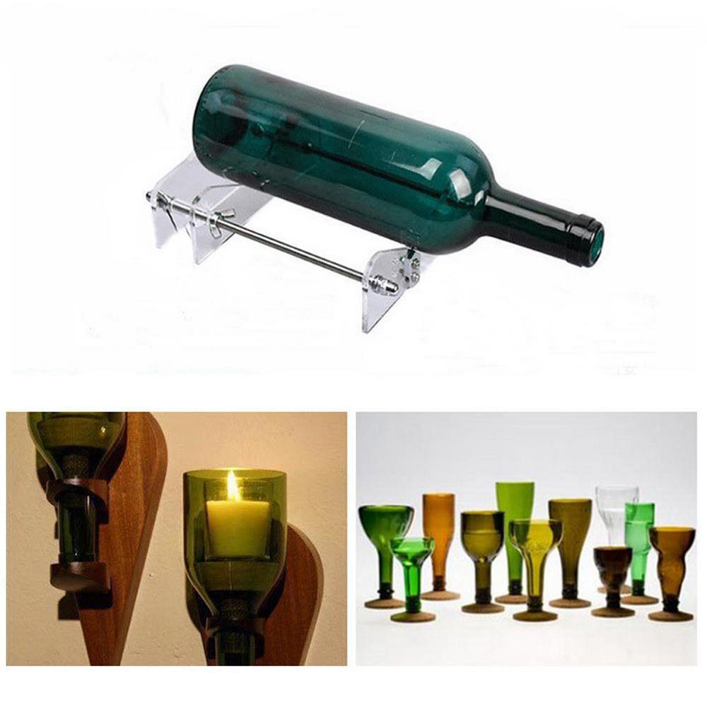 Glass Cutter for Bottle Cutting Glass Bottle-Cutter DIY Cut Tool Machine Wine Beer Glass Craft Recycle Cutter Tool