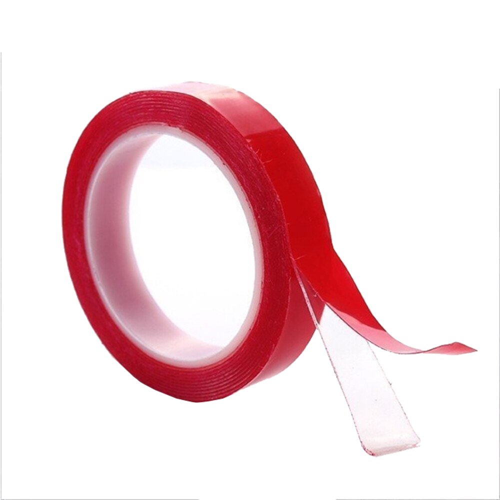 300cm Transparent Silikon Doppelseitiges Klebeband Aufkleber Für Auto Hohe Festigkeit Hohe Festigkeit Keine Spuren Klebstoff Aufkleber Wohnzimmer Waren