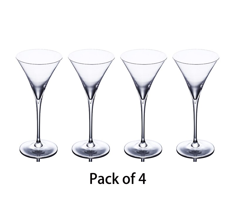 4 Stuks 130 Ml Cocktail Glas Martini Glazen Champagne Glazen Set Van 4: Default Title
