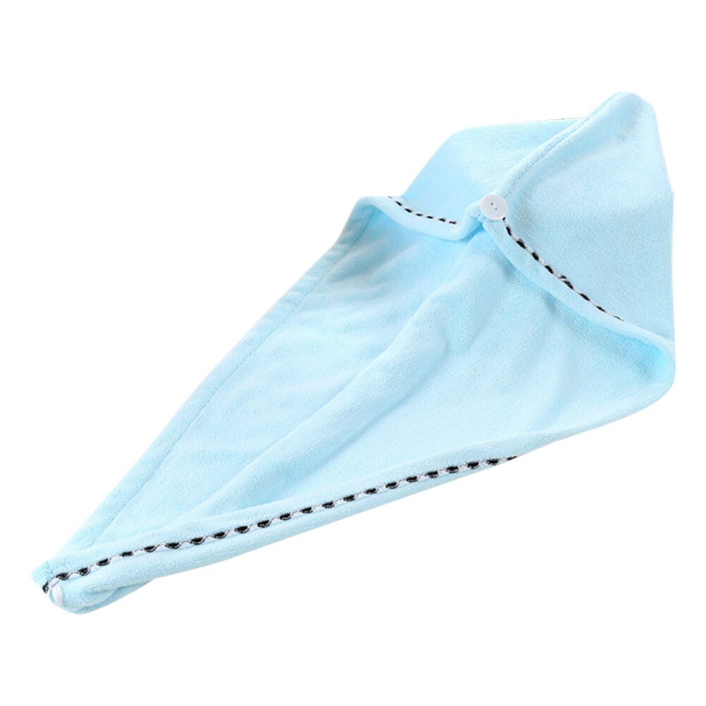Bouchon de serviette de bain microfibre cheveux séchage enveloppement serviette chapeau Super absorbant Fiber séchage rapide torsion tête serviette pour cheveux humides: LBU