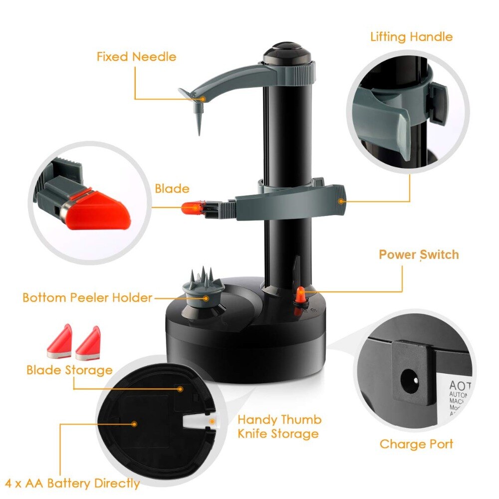 Multifunction Electric Fruit Vegetable Peeler Potato Peeler Machine Automatic Peeling Machine