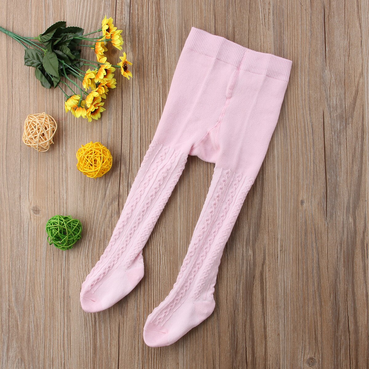 3pcs/pack 0-2Y Infants Baby Girls Tights Pantyhose Soft Warm Long Hosiery