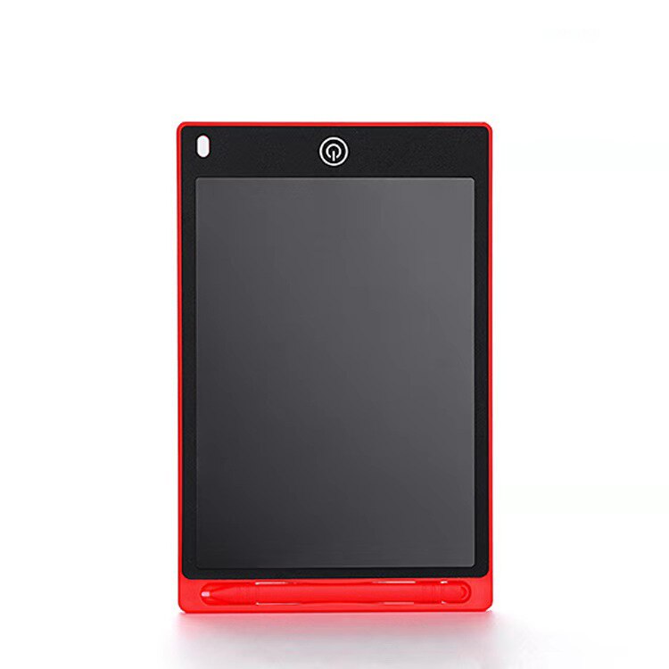 Tabletas gráficas de 10 pulgadas para niños, tablero de dibujo LCD para mensajes, Tablet de escritura dura, almohadilla Digital: Rojo