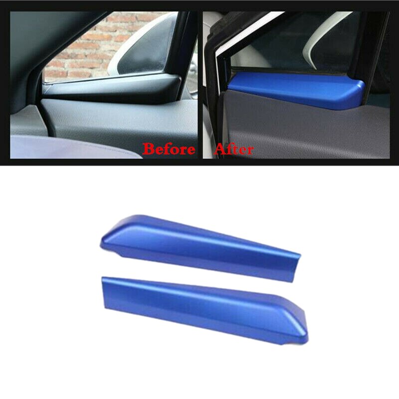 Auto Blauw 2 Stuks Een-Pijler Post Innerlijke Deur Raam Cover Trim Voor Toyota C-HR Chr