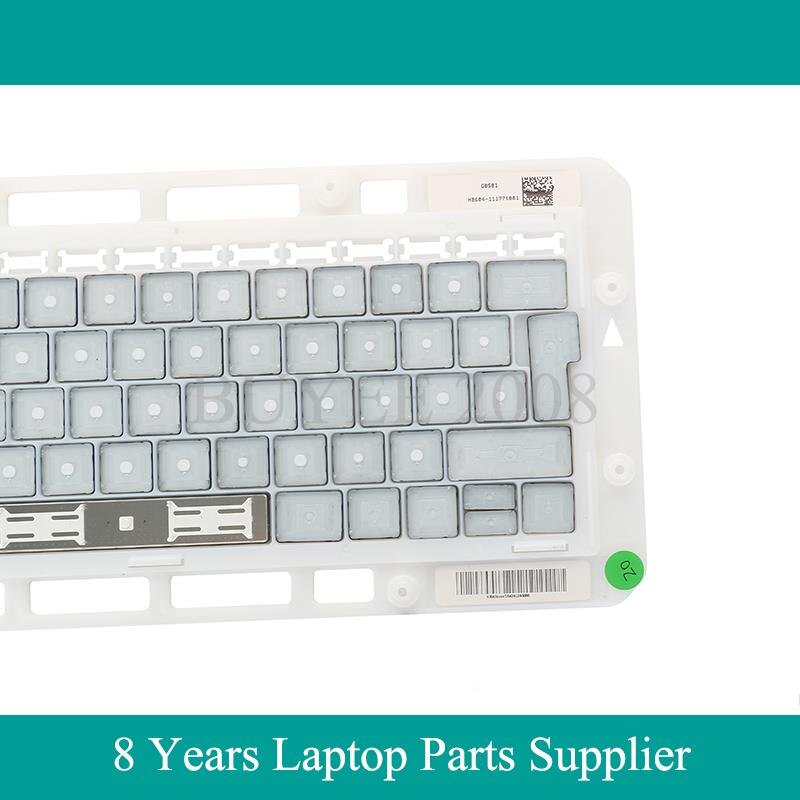 Origianl niemiecki francuski rosyjski hiszpański US UK całe klawisze dla Macbook Pro 13 "15" A1706 A1707 A1708 klawiatura klucz Cap 2016 2017