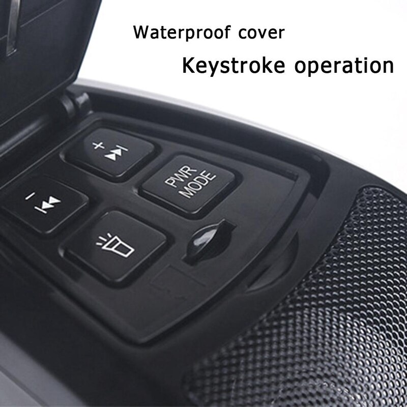 AOVEISE Mt493 Bluetooth, Weatherproof Speaker And Amplifier Sound System, Speakers, Bluetooth Amplifier, perfect For Motorcycles