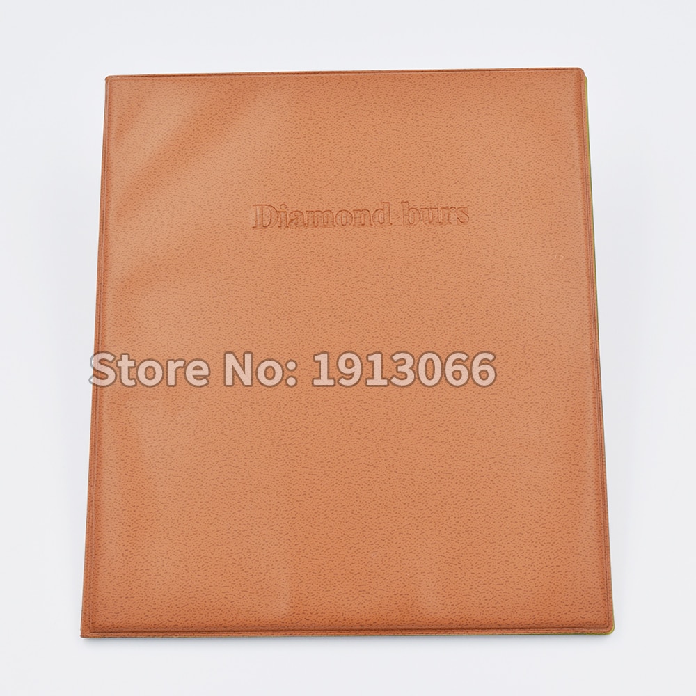 diamond bur sample book 154 models/pcs diamond bur catalog dental material dental lab equipment FG burs