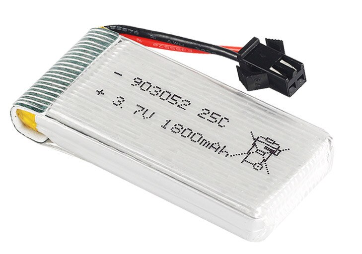 3,7 v 1800mAh lipo batería para KY601S SYMA X5 X5S X5C X5SC X5SH X5SW X5HW X5UW M18 H5P HQ898 H11D H11C helicóptero de la batería